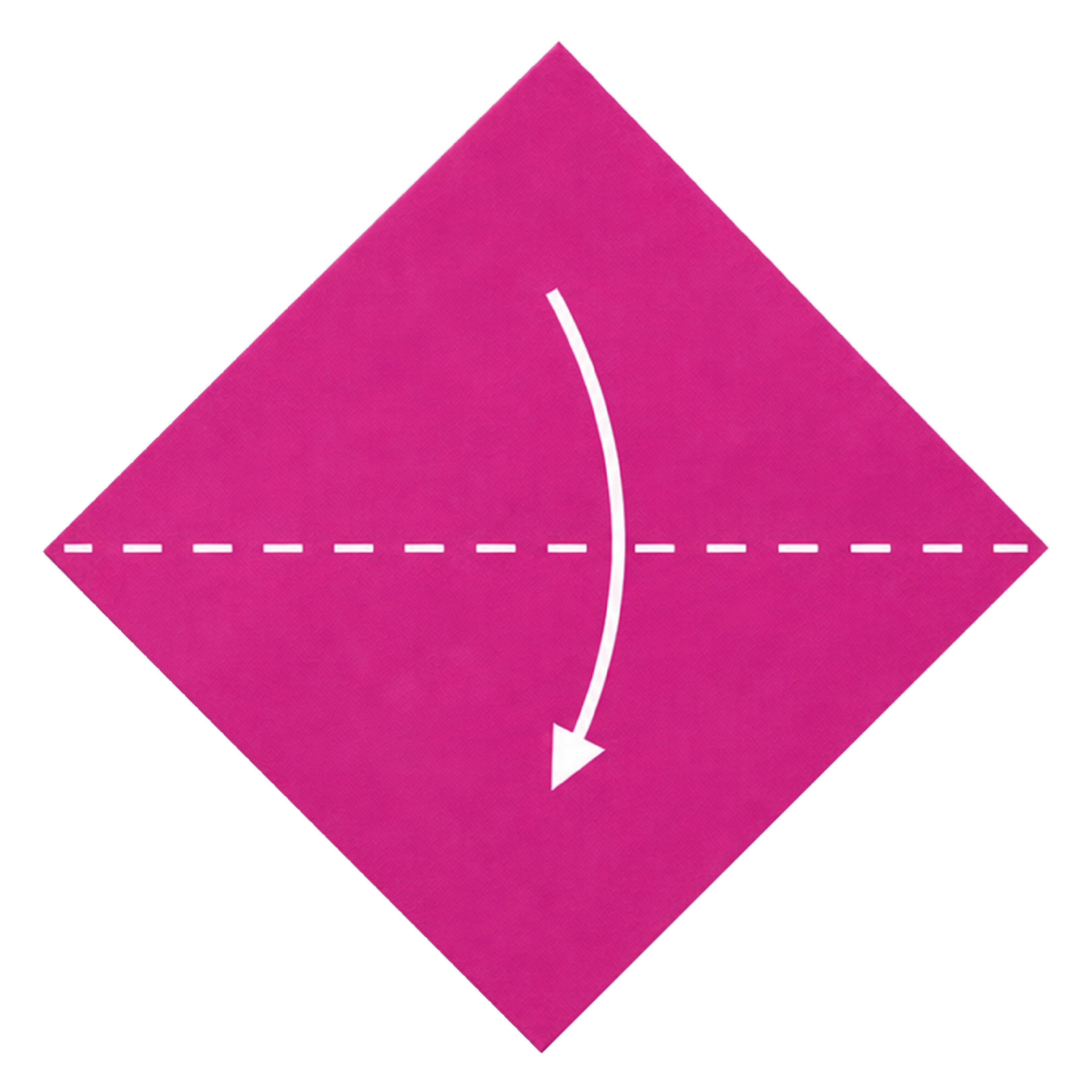 Crane folding step 1