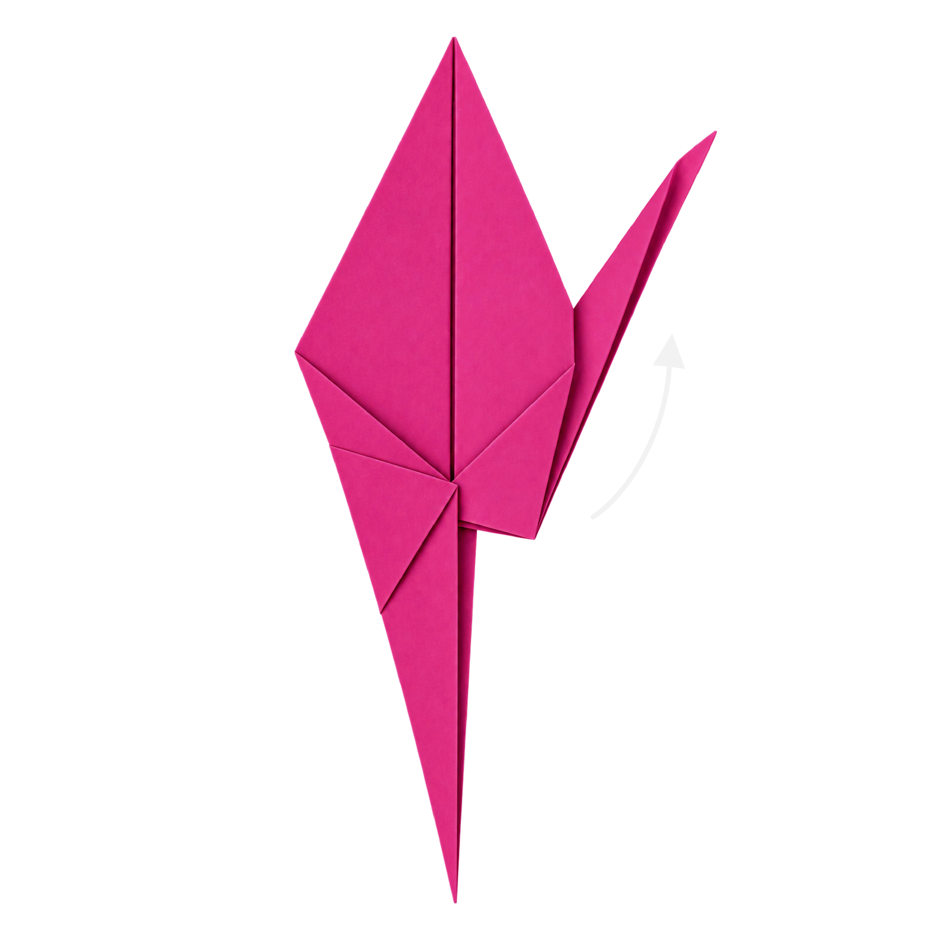 Crane folding step 14