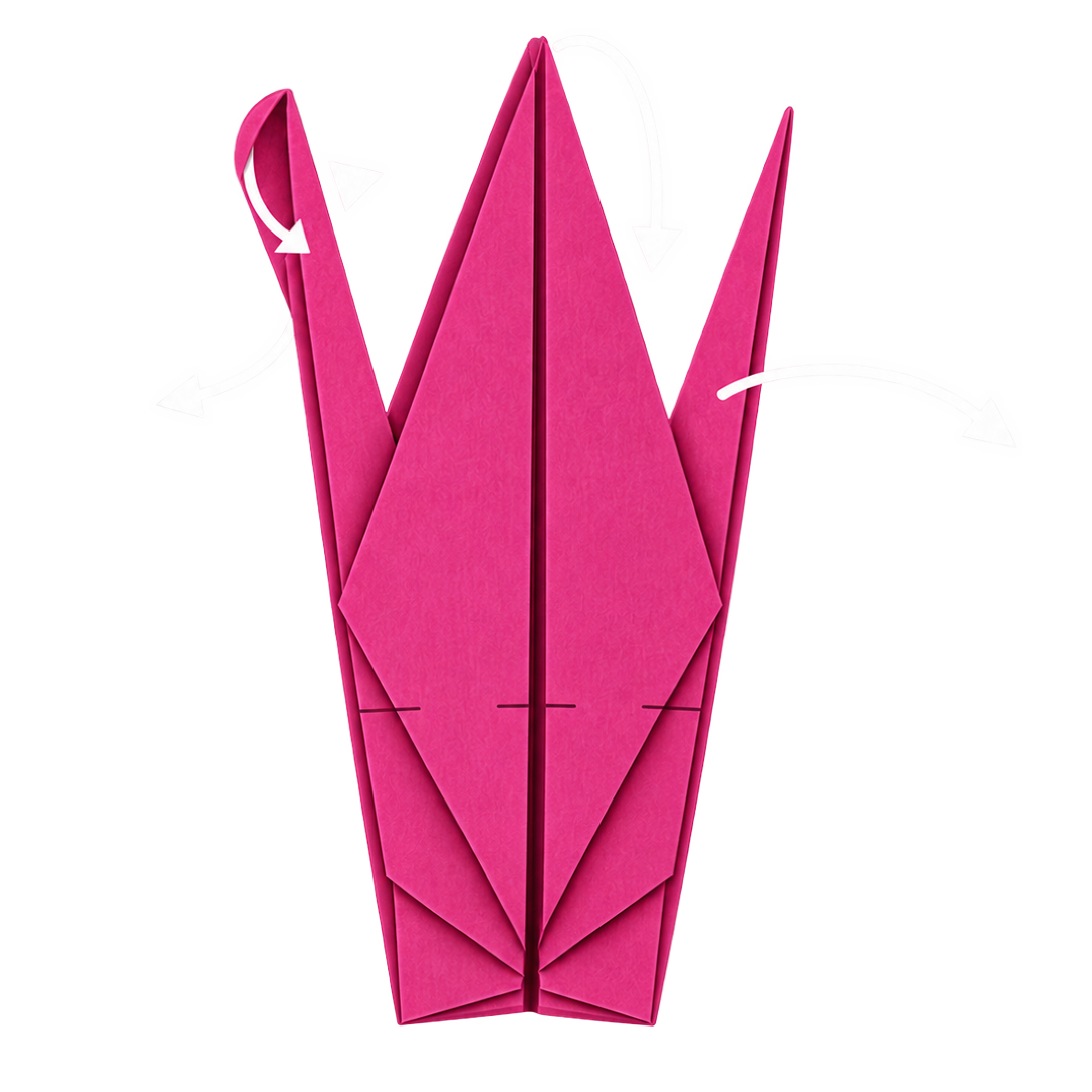 Crane folding step 15