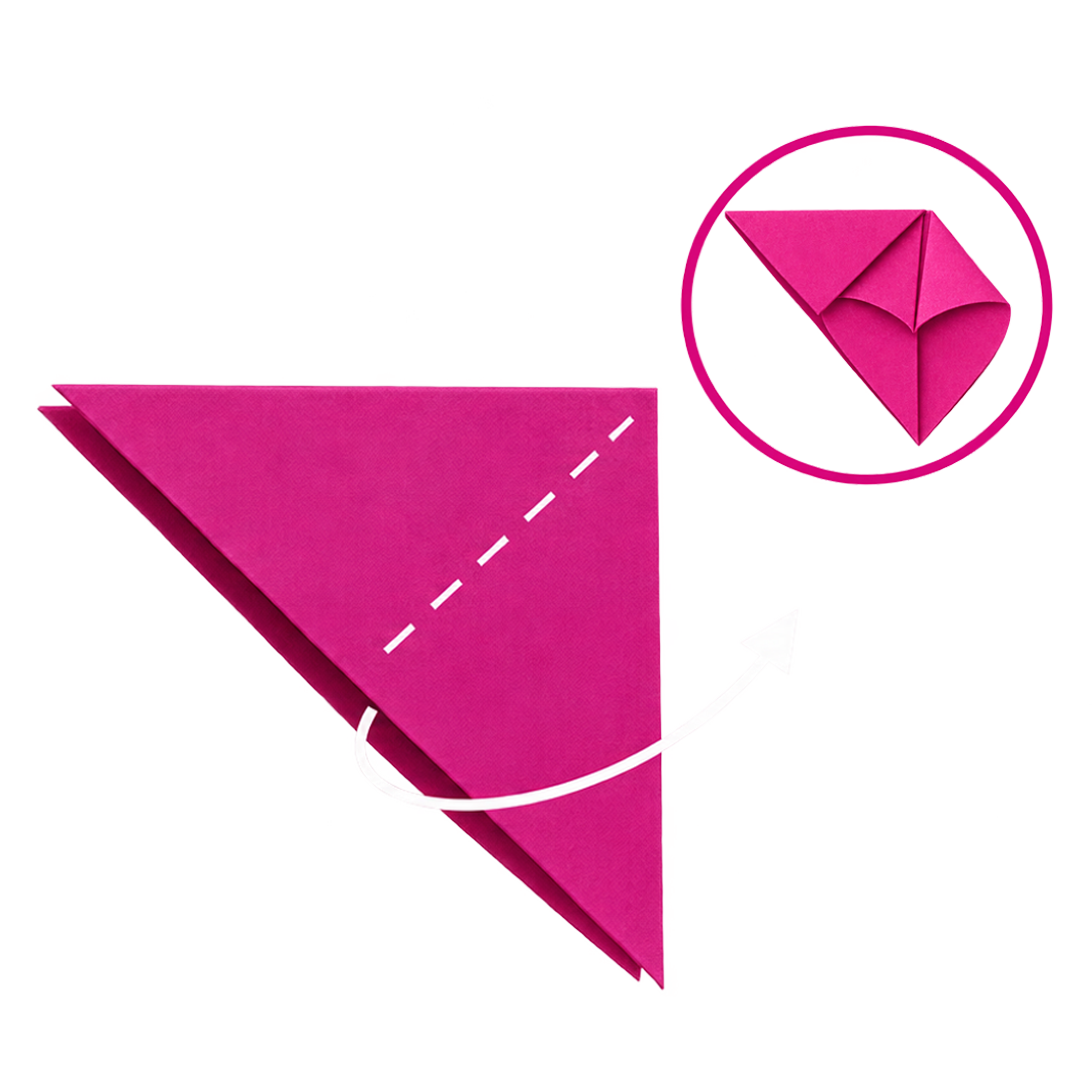 Crane folding step 3