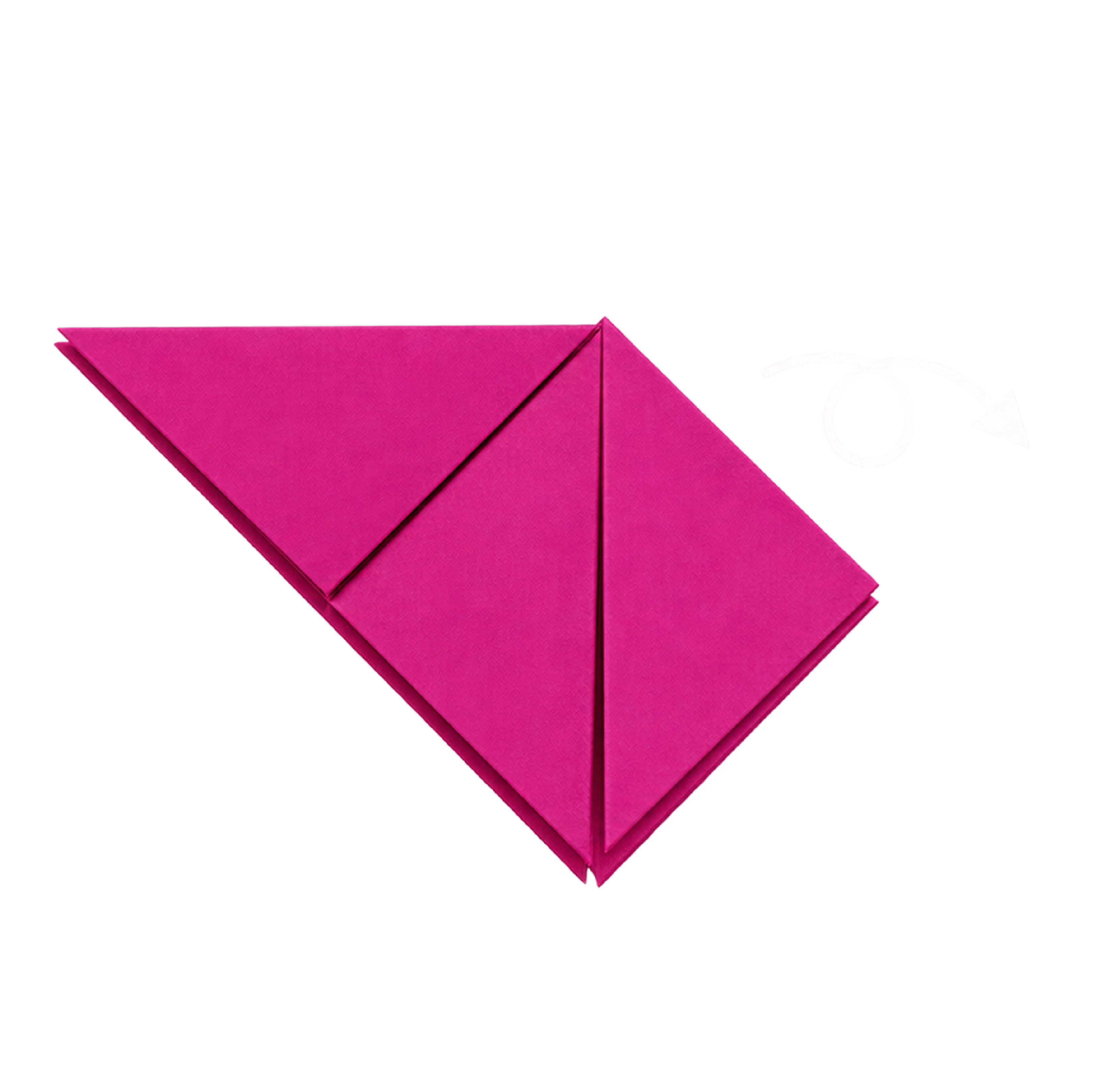 Crane folding step 4