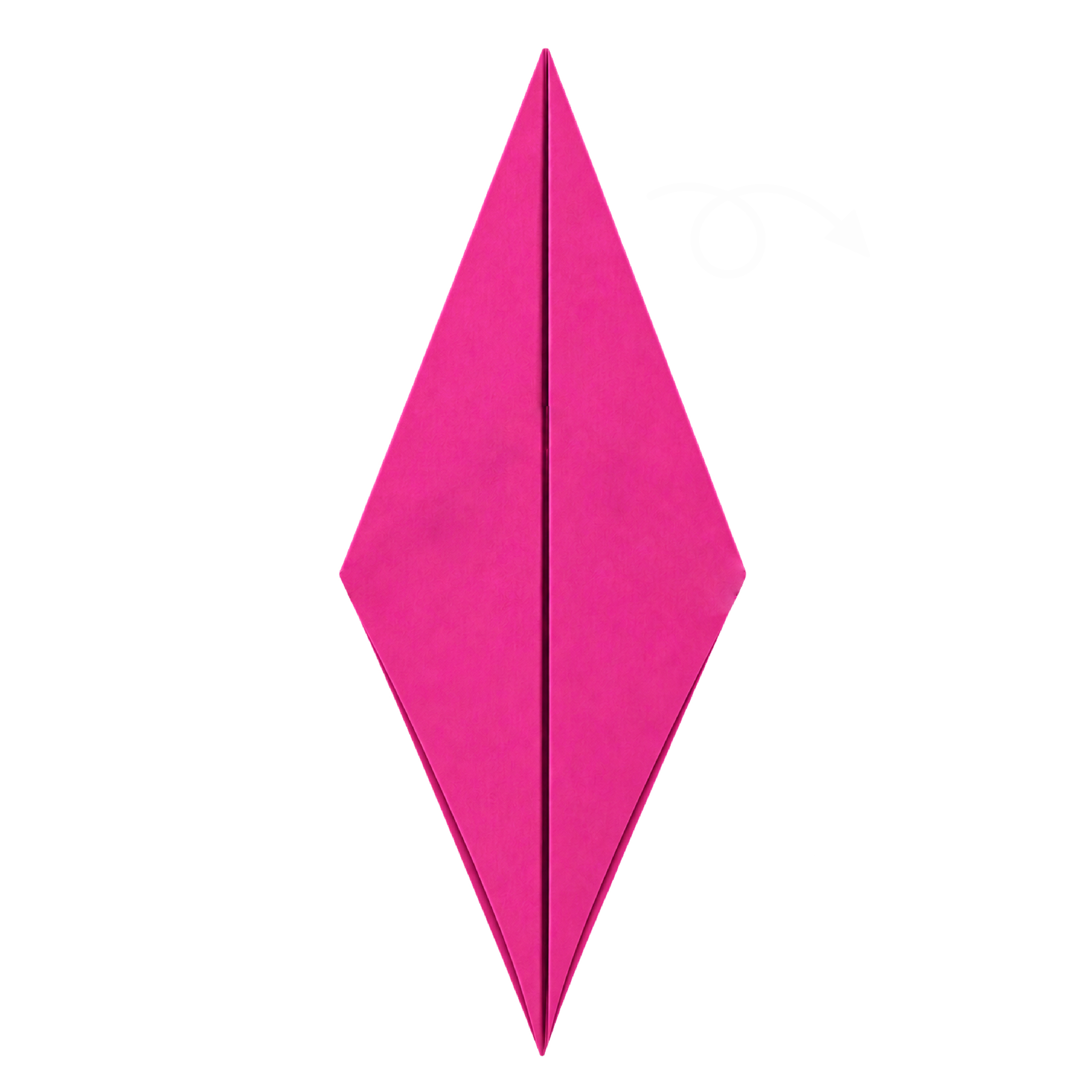 Crane folding step 9
