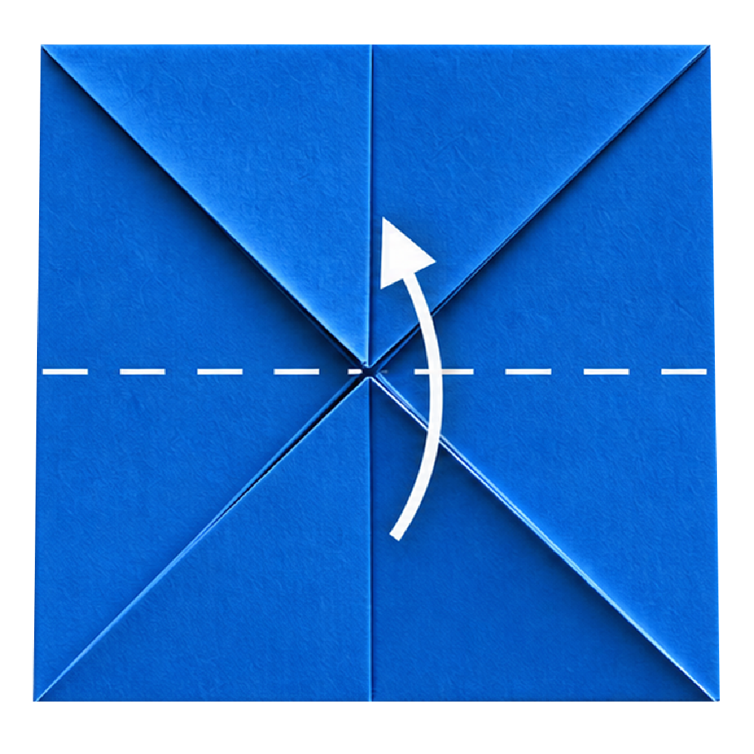 Fortune teller folding step 5